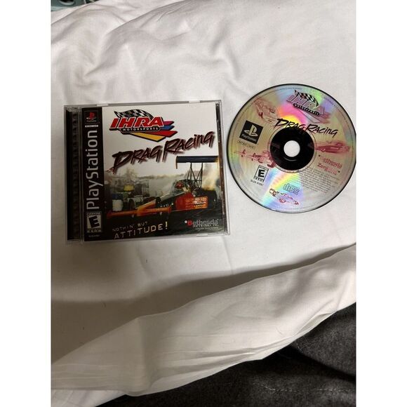 0124 IHRA Drag Racing )‎ SONY PlayStation ONE PS1 VIDEO Game Complete CIB - Picture 5 of 5
